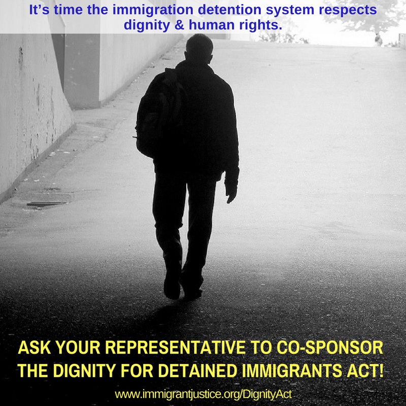 Take action to support the Dignity for Detained Immigrants Act